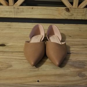 Light brown flats
